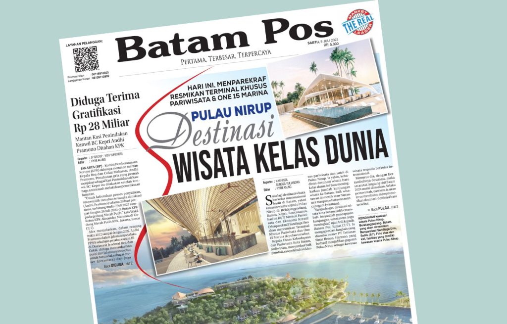 Hari Ini Diresmikan Pulau Nirup Destinasi Wisata Kelas Dunia Metropolis