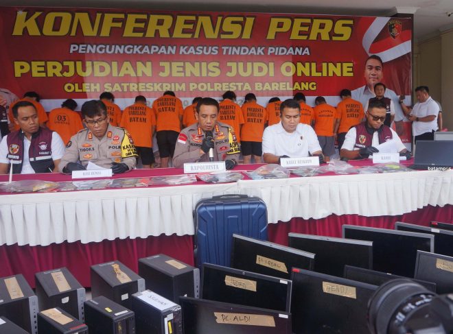 Beromzet Rp Miliar Per Bulan Dua Markas Judi Online Di Batam Sudah