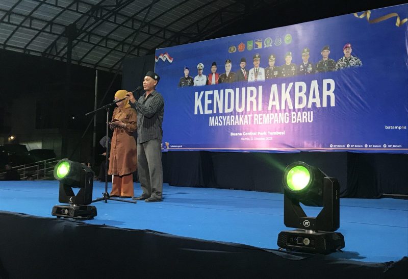 Kenduri Akbar Warga Rempang