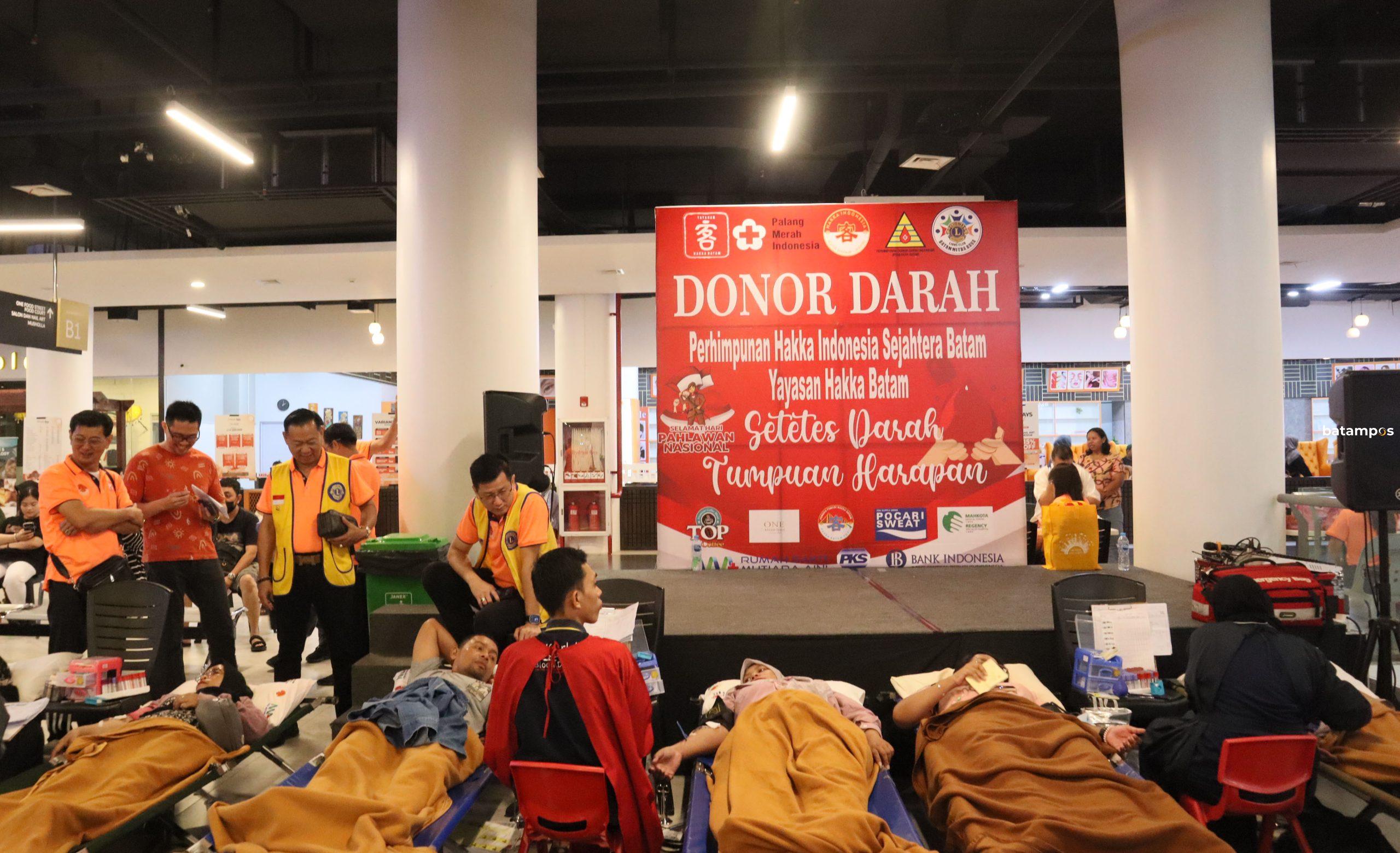 Hakka Kembali Gelar Donor Darah, Berhasil Kumpulkan Ratusan Kantong