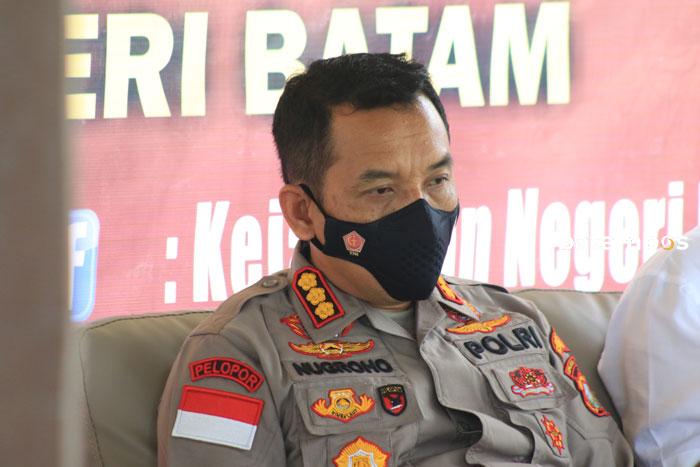 Nugroho Kombespol Kapolresta Barelang Dalil Hraahap