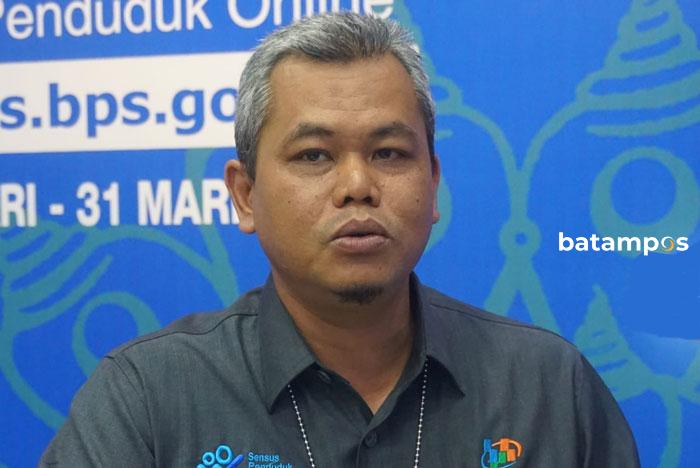 Kabid Statistik Distribusi BPS Kepri Rahmad Iswanto F. Peri