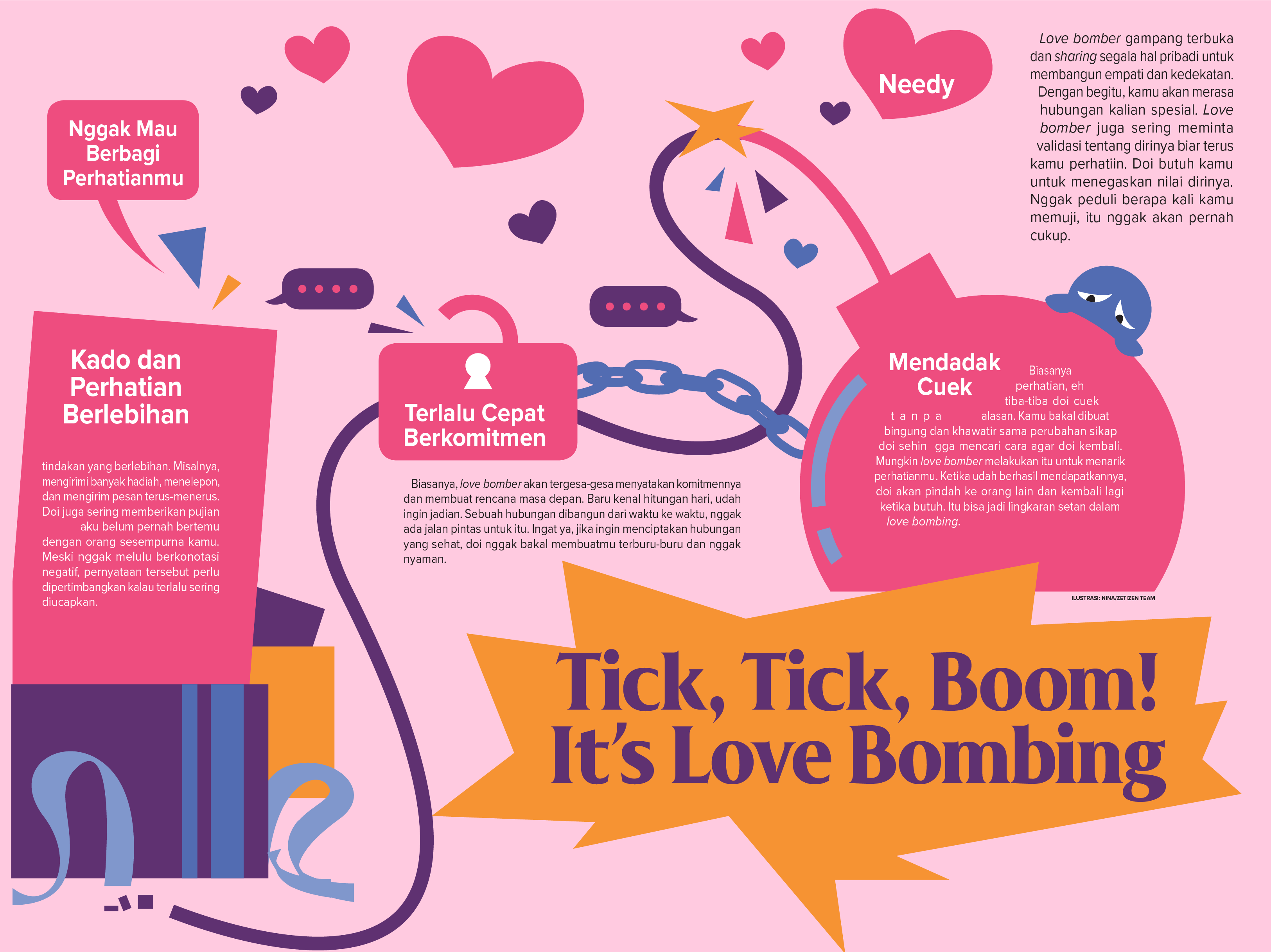 Tick, Tick, Boom! It's Love Bombing - Metropolis