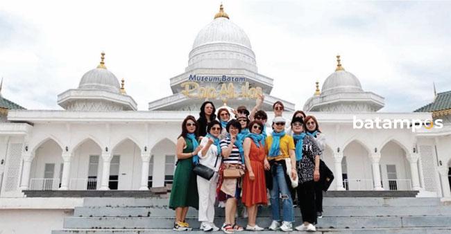 Wisman Korea Selatan Kunjungi Museum Batam Raja Ali Haji