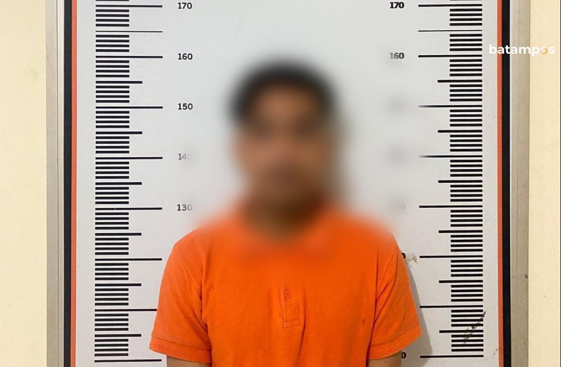 Polsek Sagulung menangkap oknum guru cabul.