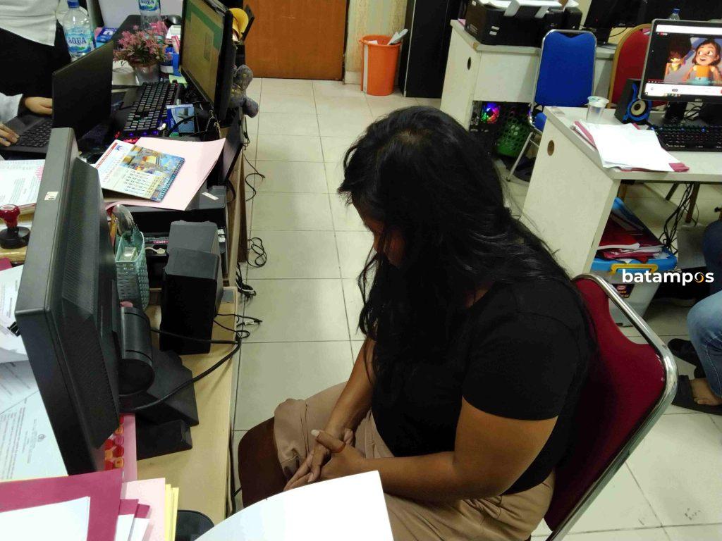 Pelaku perdagangan bayi di Batam ditangkap Reskrim Polresta Barelang. 