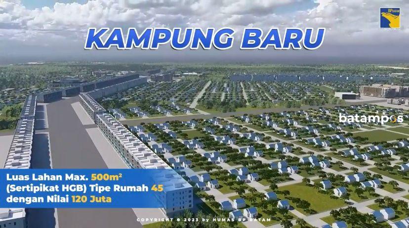 Desain kampung warga Rempag