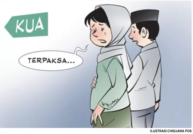 ilustrasi nikah muda