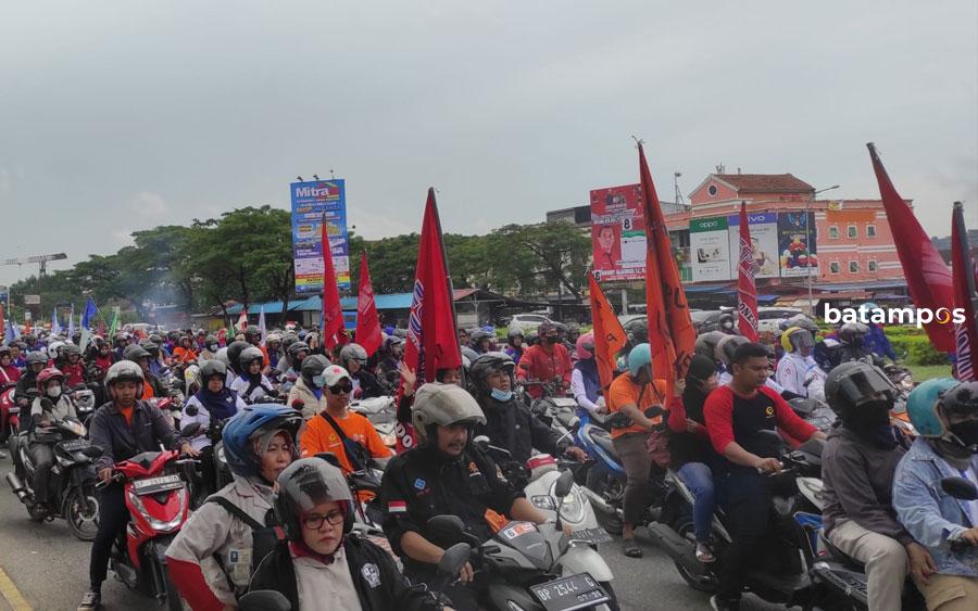 buruh demo