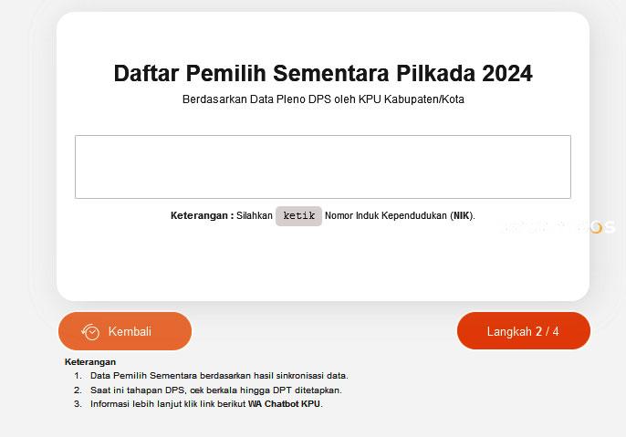 daftar pemilih