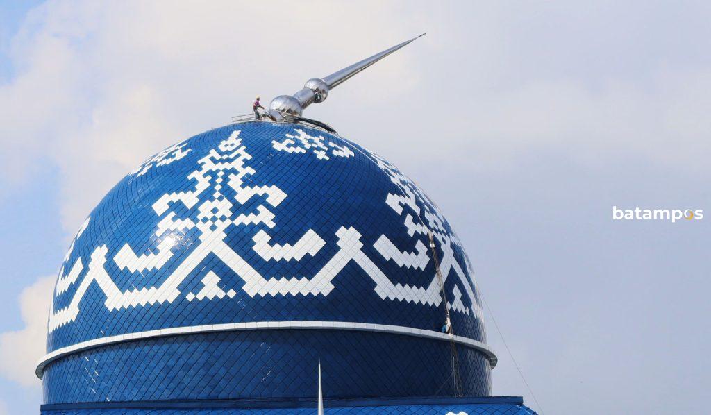 Perbaikan Masjid Agung Raja Hamidah Batam 1 F Cecep Mulyana