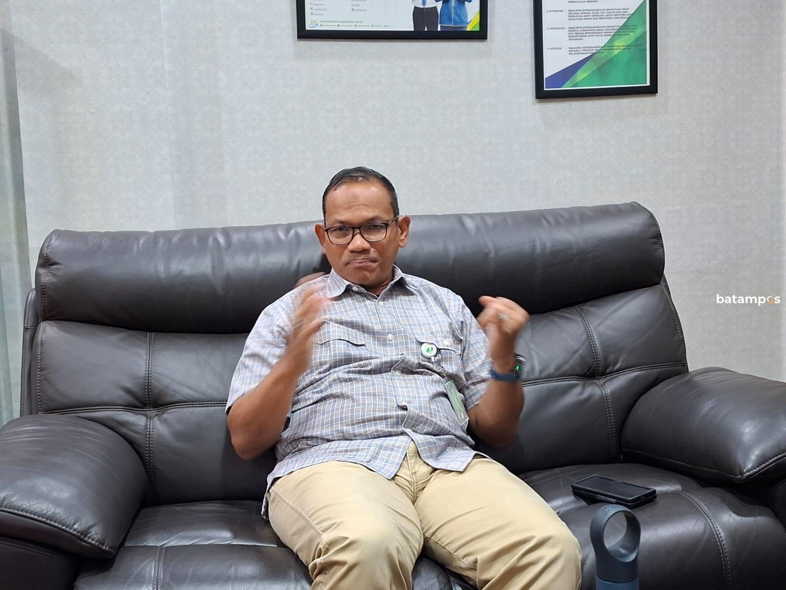 Kepala BPJS Ketenagakerjaan Batam Nagoya, Suci Rahmad