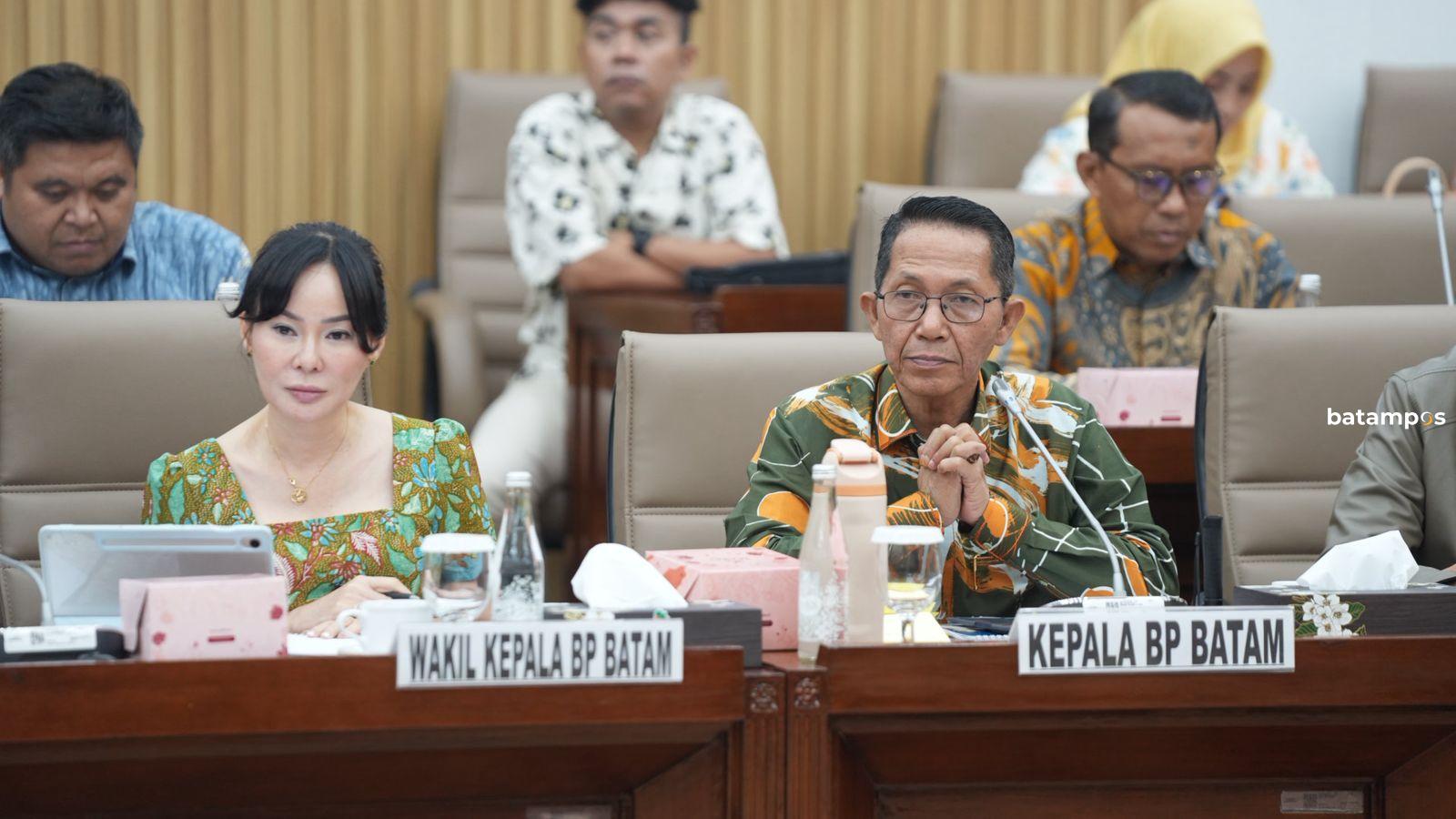 Rapat BP Batam bersama Komisi VI DPR RI menyetujui anggaran Rp 2,44 triliun untuk pembangunan infrastruktur, ekonomi, dan kesehatan Batam.