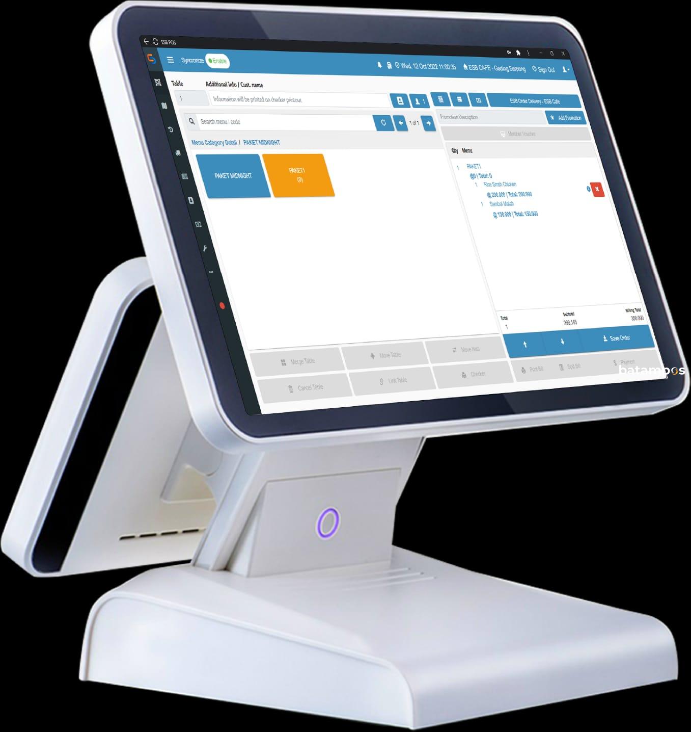 CEO ESB, Gunawan, memaparkan strategi ekspansi perusahaan teknologi kuliner berbasis cloud ke wilayah Sumatera. ESB membantu ribuan pelaku F&B meningkatkan efisiensi bisnis lewat sistem terintegrasi POS, ERP, dan AI Olin